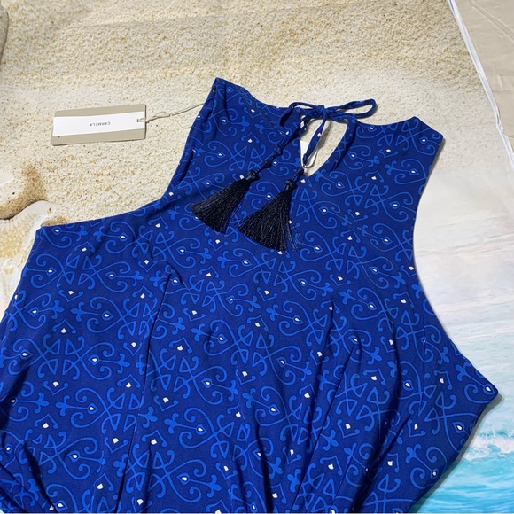 NWT Tommy Bahama Geo Garden Maxi Dress - Picture 7 of 8